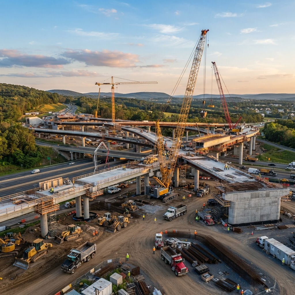 Mayfield construction project
